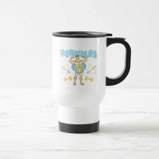 Hercules Arrows and Dumbbells Flex Travel Mug (Droite)