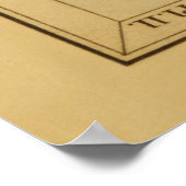 Hercules -  Astronomisch Star Chart Afbeelding Poster (Hoek)