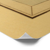 Hercules -  Astronomisch Star Chart Afbeelding Poster (Hoek)