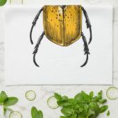 Hercules beetle theedoek (Gevouwen)