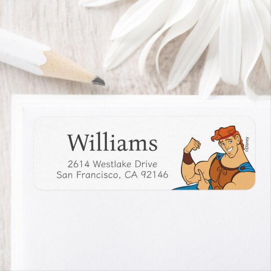 Hercules Bicep Flex Label (Insitu)