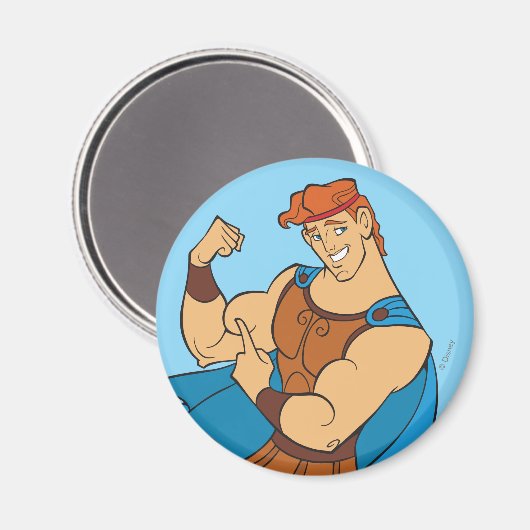 Hercules Bicep Flex Magnet (Recto/Verso)