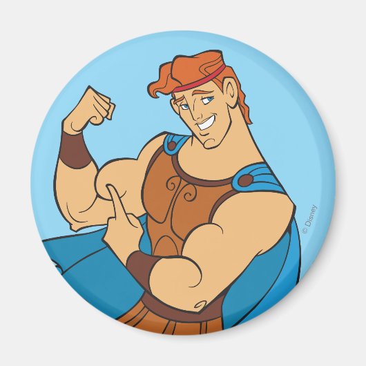 Hercules Bicep Flex Magnet Magneet (Voorkant)