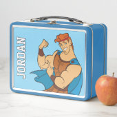 Hercules Bicep Flex Metal Lunch Box (En situation)