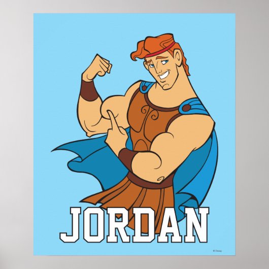 Hercules Bicep Flex Poster (Voorkant)