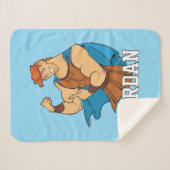 Hercules Bicep Flex Sherpa Blanket Sherpa Deken (Voorkant (horizontaal))