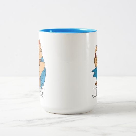 Hercules Bicep Flex Two-Tone Coffee Mug (Centre)
