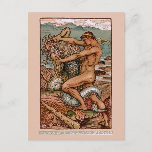 Hercules Briefkaart (Voorkant)