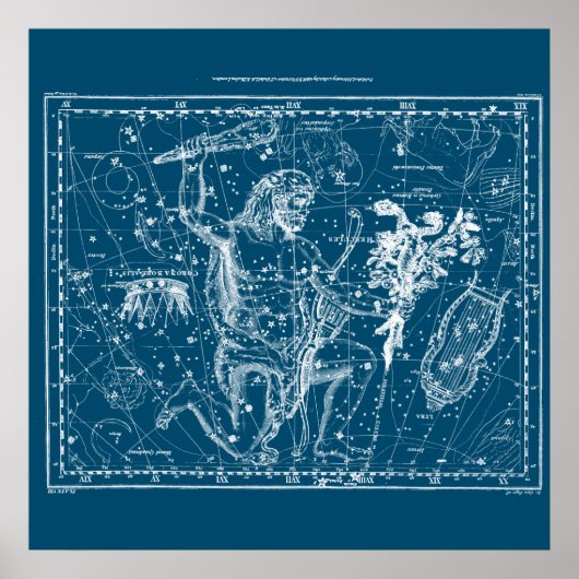  hercules constellatie poster (Voorkant)
