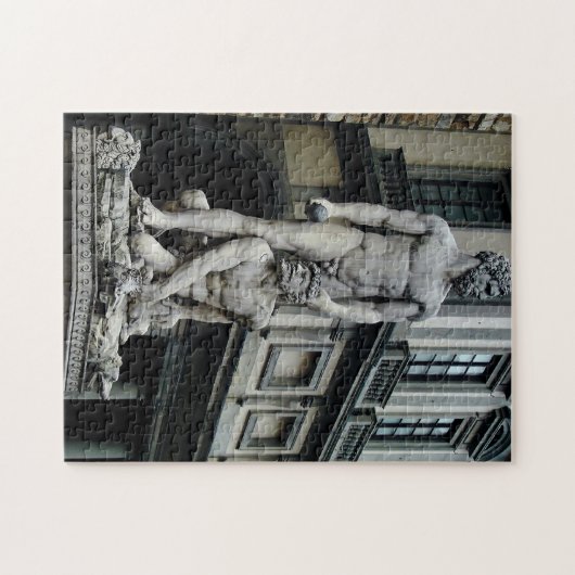 Hercules en Cacus Statue Legpuzzel (Horizontaal)