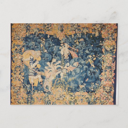 Hercules en de Lernaean Hydra Briefkaart (Voorkant)