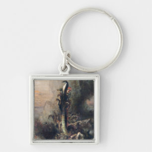 Hercules en de Lernaean Hydra Sleutelhanger