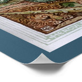 Hercules en het oude Man van het Zee Poster (Hoek)