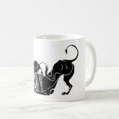 HERCULES EN LION KOFFIEMOK (Voorkant rechts)