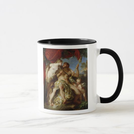 Hercules en Omphale, 1724 Mok (Rechts)