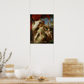 Hercules en Omphale, 1724 Poster (Keuken)
