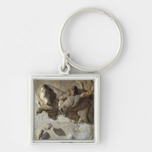 Hercules Fighting the Cretan Bull, een van de seri Sleutelhanger