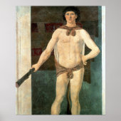 Hercules - Piero della Francesca - 1465 Poster (Voorkant)