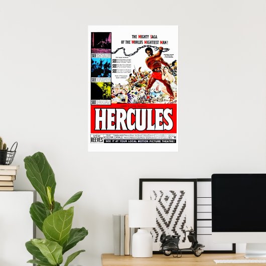 Hercules Poster (Thuiskantoor)