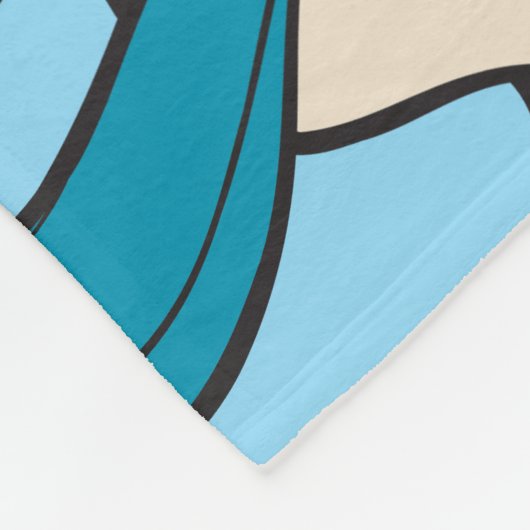 Hercules Riding Pegasus Fleece Blanket (Hoek)