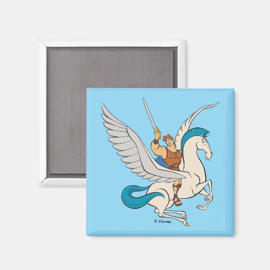 Hercules Riding Pegasus Magnet (Recto/Verso)