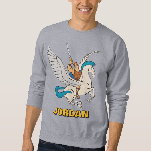 Hercules Riding Pegasus Sweatshirt (Devant)