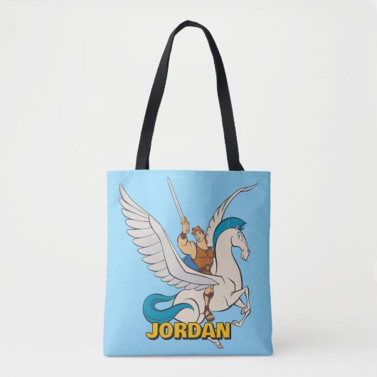 Hercules Riding Pegasus Tote Bag (Voorkant)