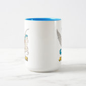 Hercules Riding Pegasus Two-Tone Coffee Mug (Centre)
