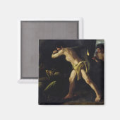 Hercules vechten met de Lernaean Hydra Magneet (Voorkant / Achterkant)