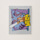 Hercules vs Hydra - It's a HERO Thing Jigsaw Puzzl Legpuzzel (Verticaal)