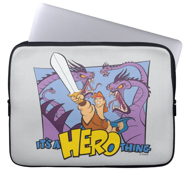 Hercules vs Hydra - It's a HERO Thing Laptop Sleev Laptop Sleeve (Voorkant)