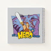 Hercules vs Hydra - It's a HERO Thing Notebook Notitieboek (Achterkant)