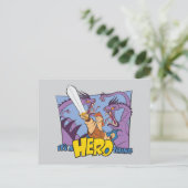 Hercules vs Hydra - It's a HERO Thing Postcard Briefkaart (Staand voorkant)