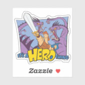 Hercules vs Hydra - It's a HERO Thing Sticker (Feuille)