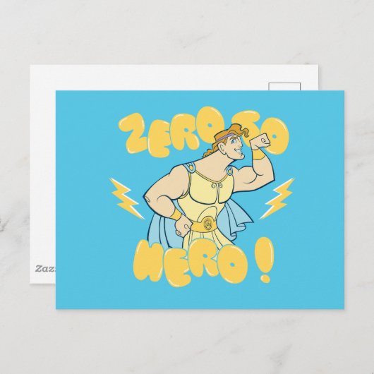 Hercules - Zero to Hero Postcard Briefkaart (Voorkant / Achterkant)