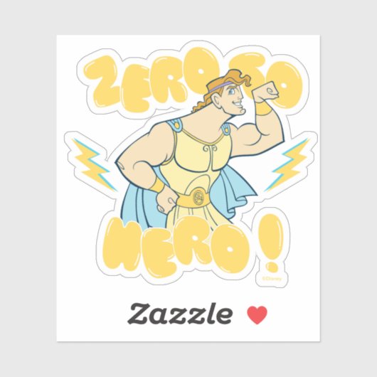 Hercules - Zero to Hero Sticker (Vel)