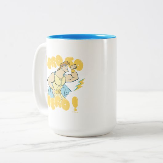 Hercules - Zero to Hero Two-Tone Coffee Mug (Devant gauche)