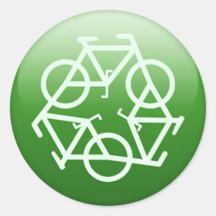Hercyclus Ronde Sticker