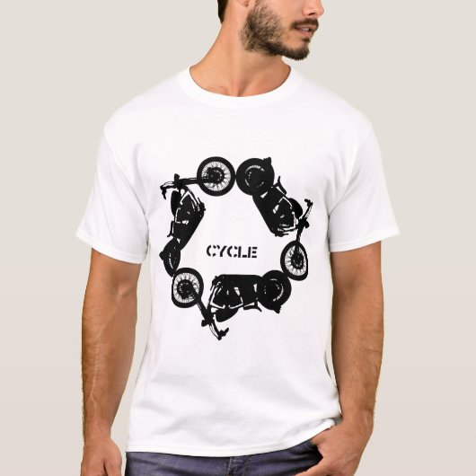 Hercyclus T-shirt (Voorkant)