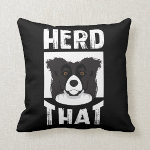 Herd dat Border Collie Gift Dierenvriend Dog Kussen