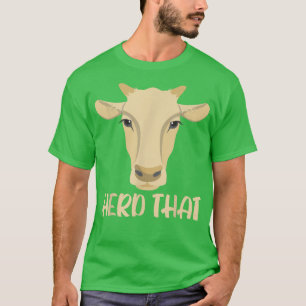 Herd dat de Koe Koe van de groothandelaar de veete T-shirt