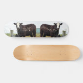 Herd Immuniteit Koe Talk Skateboard (Horizontaal)