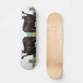 Herd Immuniteit Koe Talk Skateboard (Voorkant)