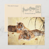 Herd kamelen, klassieke Chinese kunst Briefkaart (Voorkant / Achterkant)