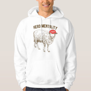 Herd Mentality Sheep for Trump Quote Gezegde Hoodie
