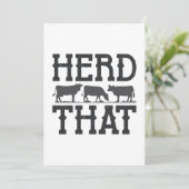 Herd That Bedankkaart (Staand voorkant)