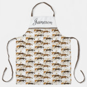 Herd van Deer Pattern Schort (Voorkant)