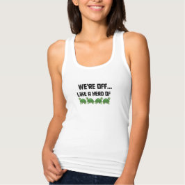 Herd van Turtles - London Marathon Tanktop