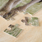 Herd van wilde paarden legpuzzel (Zijkant)