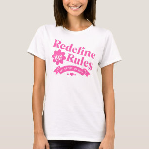 Herdefinieer de regels t-shirt